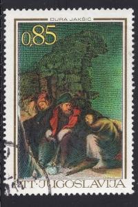 Yugoslavia   #895  1967  used  paintings   85p