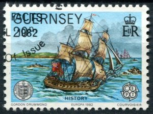 Guernsey  Sc#242 Used, 20p multi, Europa (C.E.P.T.) 1982 - Historical Events ...