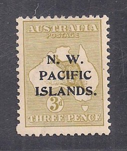 NORTHWEST PACIFIC ISLANDS SC #31  FVF/MOG TYPE B OVRPT