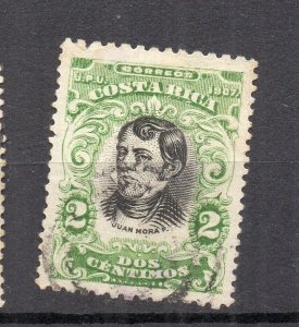 Costa Rica 1907 Early Issue Fine Used 2c. NW-231957