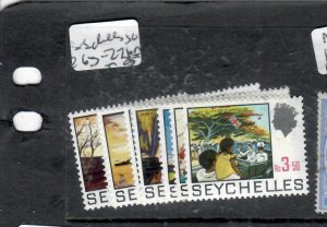 SEYCHELLES  QEII SG 263-267A  MOG  P0320A H