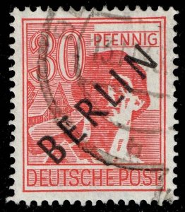 Germany #9N11 Laborer; Used