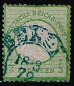 Germany 1872,Sc.#2 used, Eagle, smail shield.  cv.€50