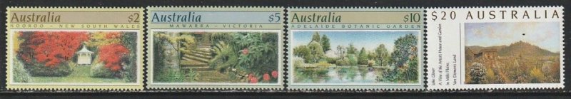 1989 Australia - Sc 1132-5 - MNH VF - 4 single - Nature