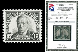 Scott 697 1931 17c Wilson Issue Mint Graded Superb 98 NH with PSE CERT