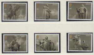 Jersey 2013, ' King Edward V11'  set of 6.  unmounted mint NHM