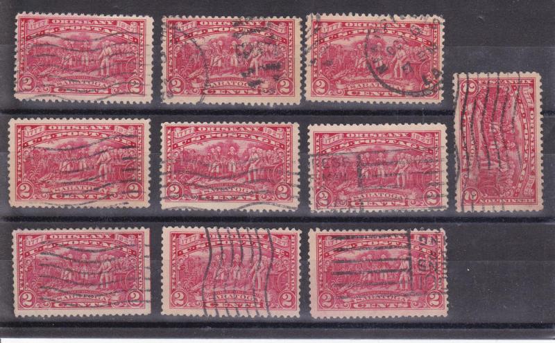 U.S. # 644, Used Wholesale lot of 10 stamps at 10% of Cat.