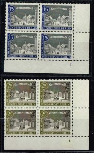 Germany 1966,Sc.#9N198 and more MNH blocs of 4 with Formnumber