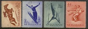 BULGARIA SC# 869-72 F-VF U 1954