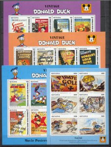 Guyana 2769-72 MNH m/s Disney SCV31.50