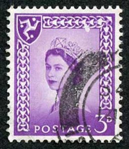 IOM SG2a 3d Deep Lilac on Chalky Paper Fine used cat from 6.50 pounds