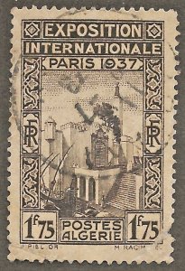 Algeria (1937) - Scott # 112,   Used