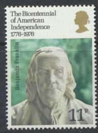 Great Britain SG 1005 - MUH - American Revolution