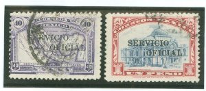 Mexico #O207/O209a Used Single