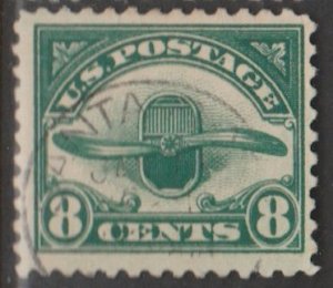 U.S. Scott #C4 Airmail Stamp - Used Single