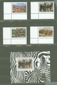 Namibia #694-697  Single (Complete Set) (Fauna)