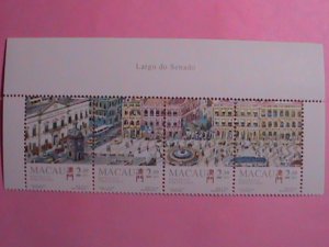 1995- MACAU STAMP SC#779a-  COLORFUL SENANDO SQUARE CITY HALL-MINT-NH  STAMPS