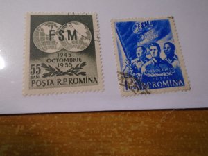 Romania  #   1062-63   used