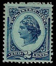 U.S. #R152 Unused OG LH; 2c Liberty (1875)