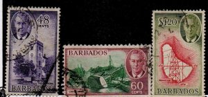 Barbados 224-226 Used