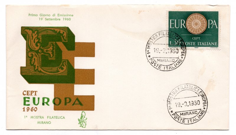 Venetia Club FDC - Mirano Philatelic Exhibition