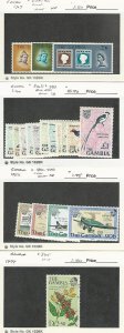 Gambia, Postage Stamp, #238-40, 493-6 Mint NH, 216//227 LH, 365 Used, JFZ