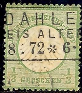 Germany #2var   Used   Mi 2II  dot under R