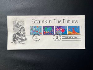 US FDC #3414-3417 Artcraft 2000 Anaheim CA Children's Stamp Design