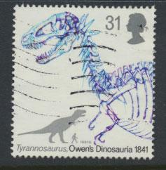 Great Britain SG 1575    Used  - Dinosaurs