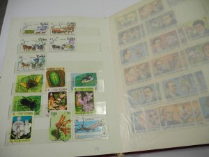 CUBA, accumulation of Stamps in a stock book