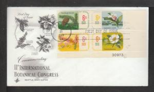 US 1379a Botanical 1969 P/B Artcraft U/A FDC 