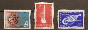 Argentina - 1965 - Mi. 862-64 (Space) - MNH - M0193