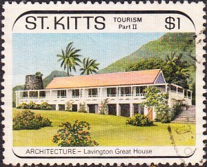 St. Kitts #242   Used