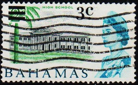 Bahamas.1966 3c on 2d  S.G.275 Fine Used