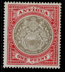 ANTIGUA EDVII SG32, 1d grey-black & rose-red, M MINT. Cat £15.