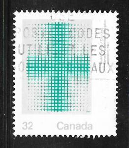 Canada 994: 32c Cross, used, VF