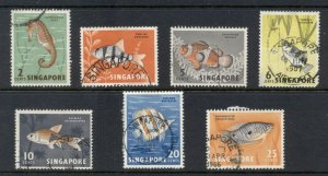 Singapore 1962 Marine Life (faults) FU