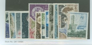 Monaco #605-615/C66 Unused Single (Complete Set)