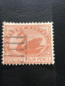 West Australia, SG#142b, Used