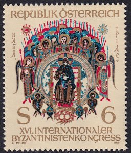 Austria - 1981 - Scott #1190 - MNH - International Byzantine Congress