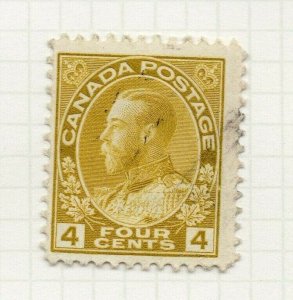 Canada 1923-31 Ed VII Definitives Perf 12 Early Issue Fine Used 4c. NW-107676