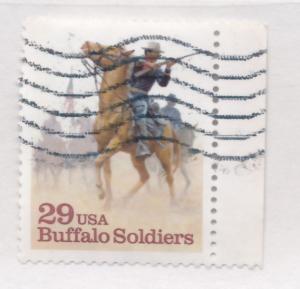 USA 1994  Scott 2818 used - 29c, Buffalo Soldiers