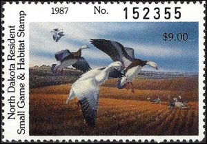 ND47 Mint,OG,NH... State Duck Stamp.. SCV $12.00