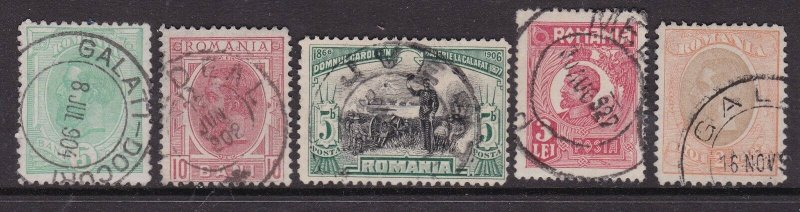 ROMANIA  ^^^^^x5   better  CLASSICS ( Socked on nose cancels )   $$@ cam1642roma