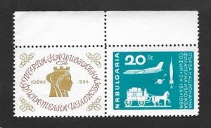 SD)1964 BULGARIA FIRST NATIONAL PHILATELIC EXHIBITION. SOFIA, MNH