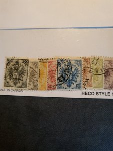 Stamps Bosnia & Herzegovina 1-10 used