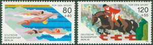 GERMANY BERLIN 9NB232-9NB233 MNH BIN $2.00