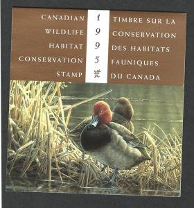 Canada MNH Wildlife Conservation  Booklet  #  FWH11