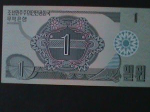 ​KOREA-1988 CAPITALIST VISTOR ISSUE: 1 WON UN CIRCULATED-VERY FINE-RARE