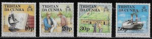 Tristan da Cunha Scott #'s 416 - 419 MH